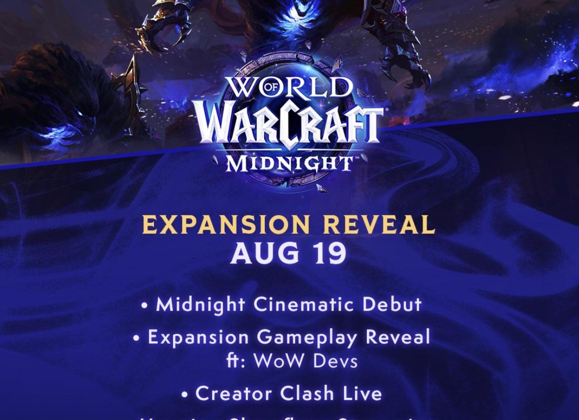 Анонс выхода World of Warcraft: Shadowlands