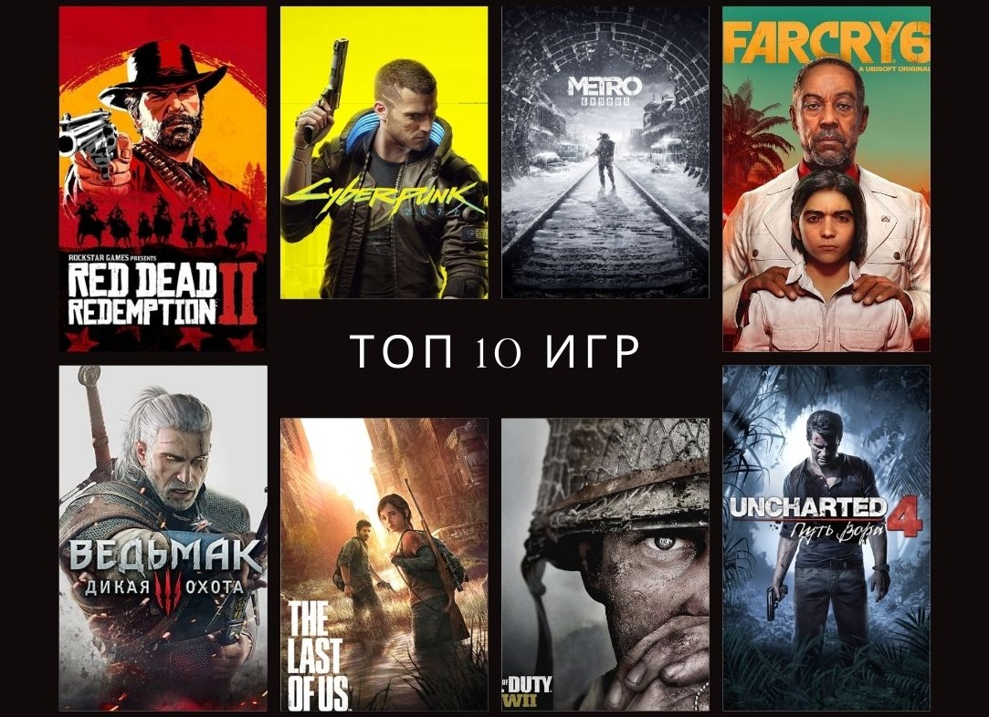 ТОП-10 Компьютерных игр!