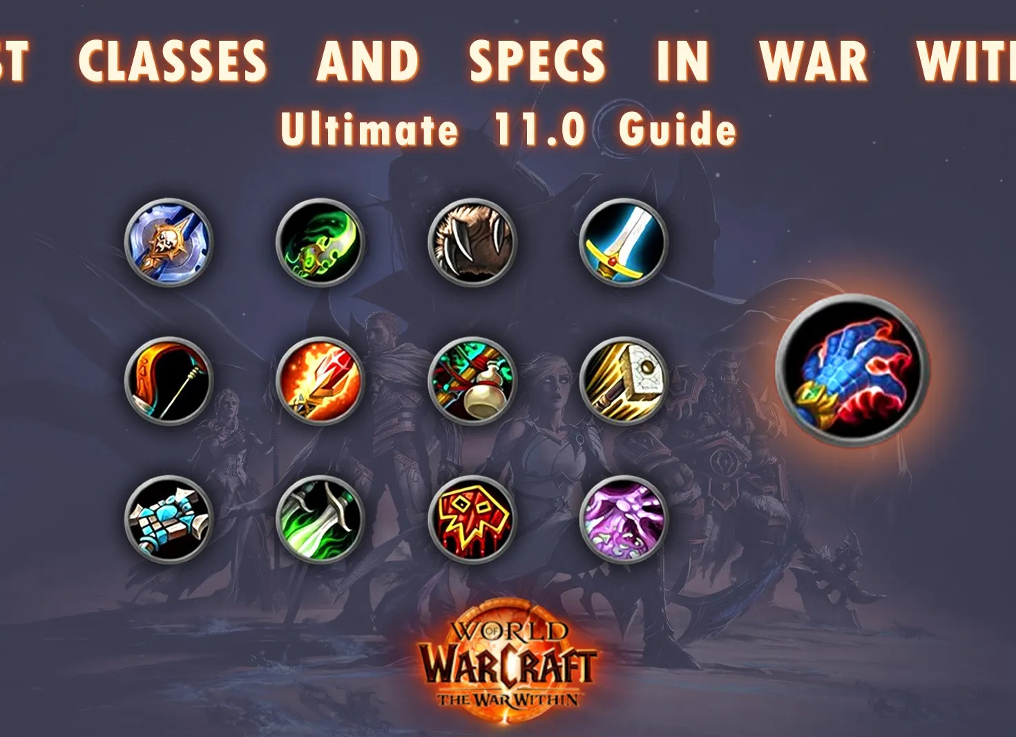 Топ 5 классов World of Warcraft!