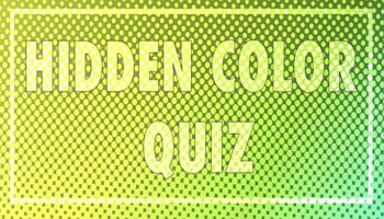 Quiz Diva - Hidden Color. Ответы