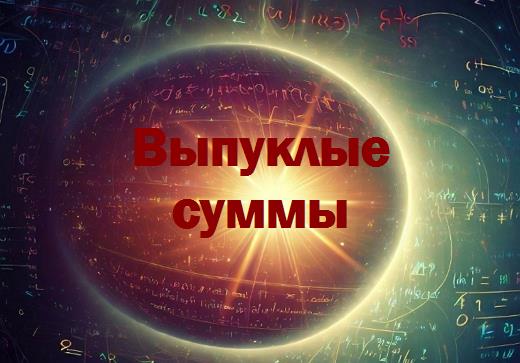 Выпуклые суммы