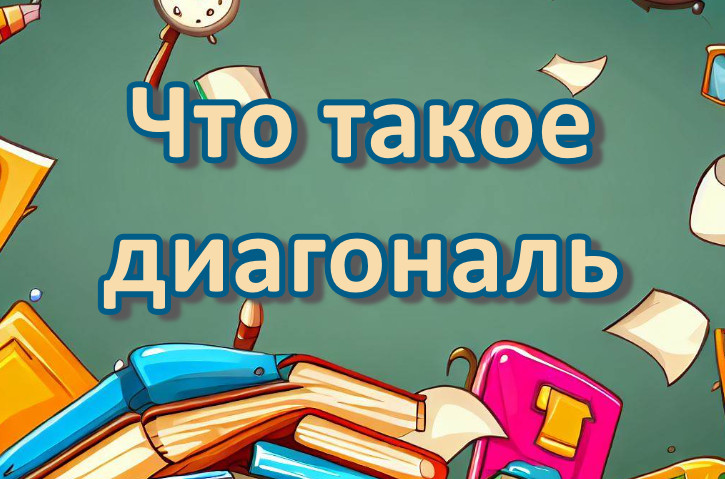 Диагональ: что это такое и зачем она нужна?