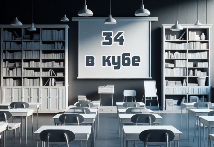 34 в кубе. Будет интересно