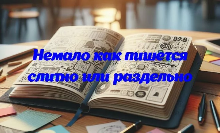 Почему немало слитно пишется? Ответы и примеры.