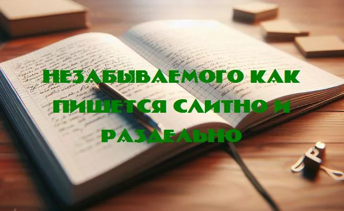 «Незабываемо» или «не забываемо» - как правильно писать слово?